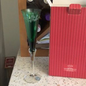 Lenox champagne flutes glasses